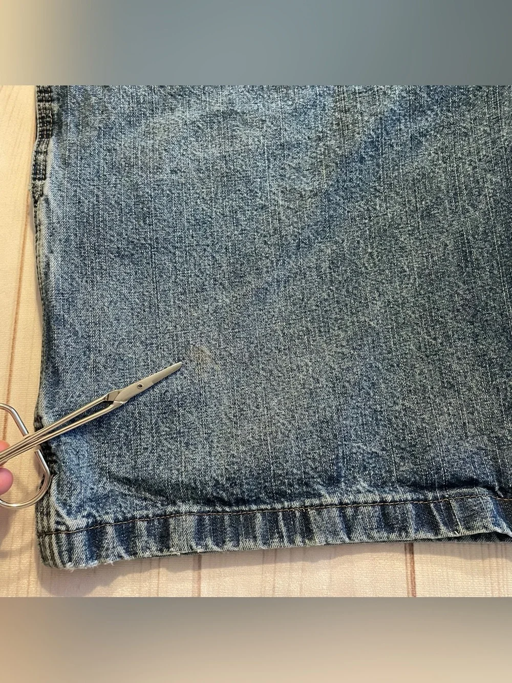 Vintage y2k Wrangler Denim Shorts Mens 36 Blue Carpenter Utility Relaxed Casual